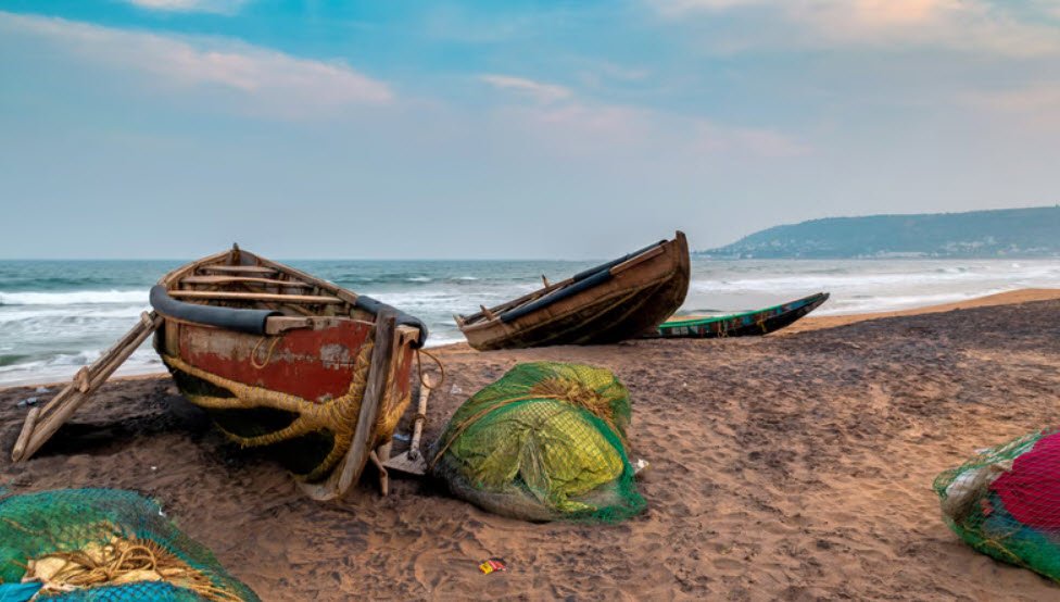 Bheemili Beach, , India